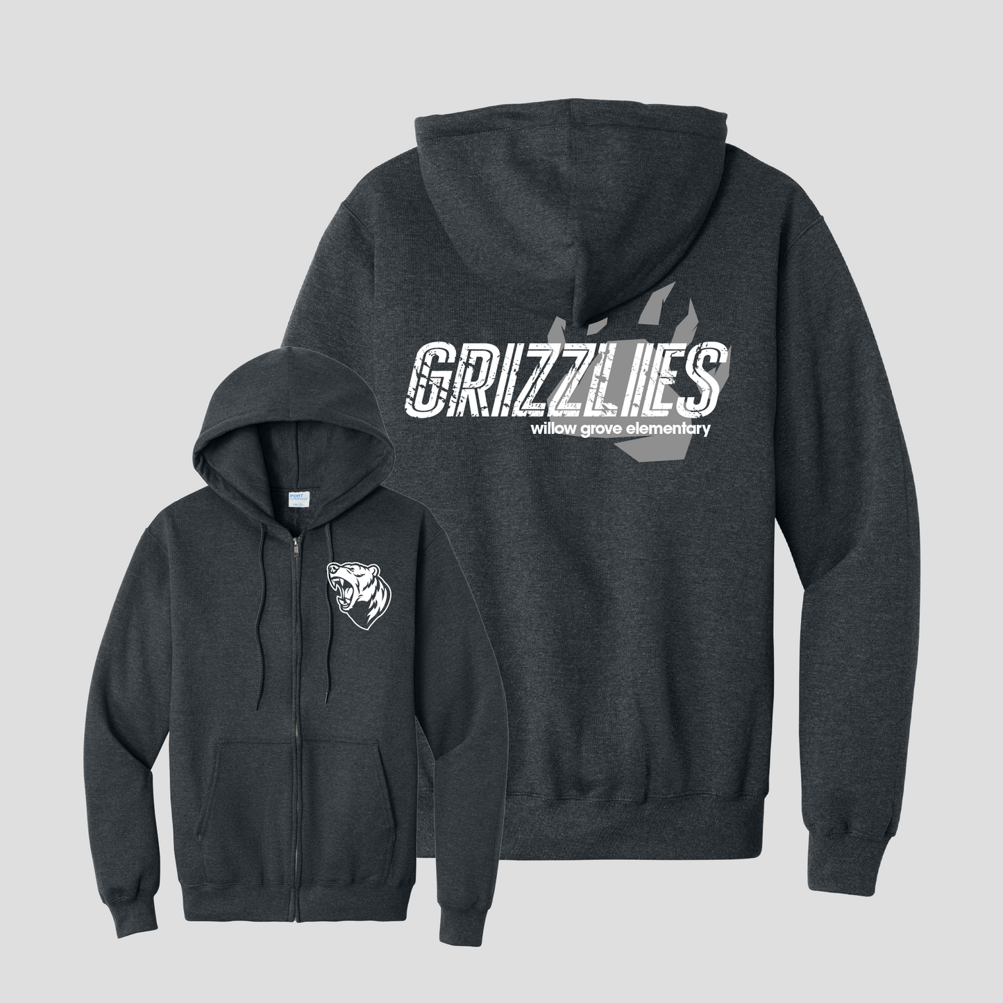 TD Full Zip Boys  Hoodie (Youth)