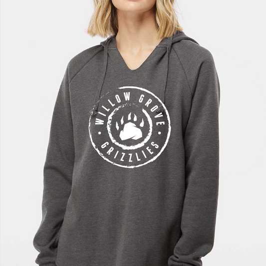 Bear Paw California Wave Wash Hooded Sweatshirt