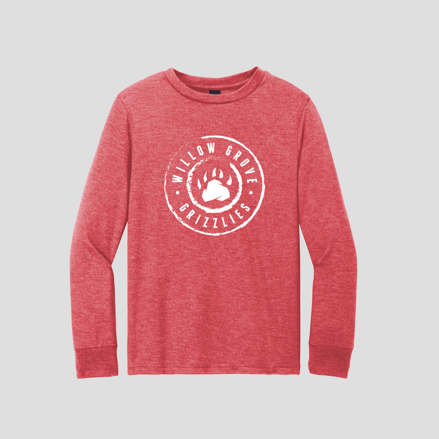 Long Sleeve Bear Paw  (Youth)